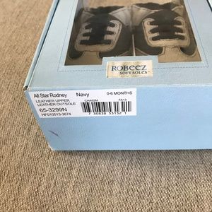 NEW WITH PACKAGE! Robeez 0-6M Soft Sole Sneakers